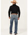 Image #3 - Ariat Men's M5 Weatherford Smokey Medium Wash Straight Rigid Denim Jeans, Medium Wash, hi-res