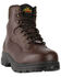 Image #1 - Thorogood Men's 6" USA Signature Series Work Boots - Steel Toe, Brown, hi-res