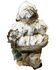Image #4 - Santa's Workshop 10" Woodsman Santa Figurine, Brown, hi-res
