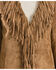 Scully Women's Boar Suede Fringed Maxi Coat, Cinnamon, hi-res