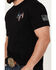 Image #3 - Buck Wear Men's Family First Short Sleeve Graphic T-Shirt, , hi-res