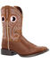 Image #1 - Durango Women's Westward Rosewood Western Boots - Square Toe, Red, hi-res