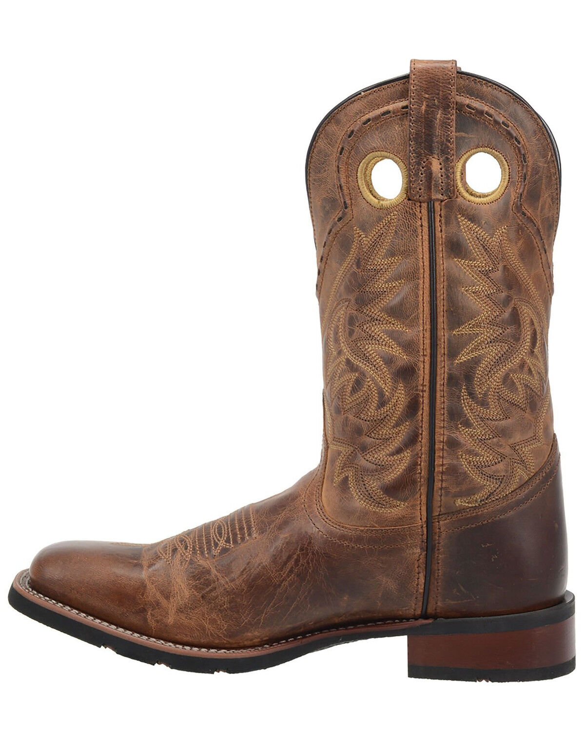 Image #3 - Laredo Men's Kane Western Boots - Broad Square Toe, , hi-res