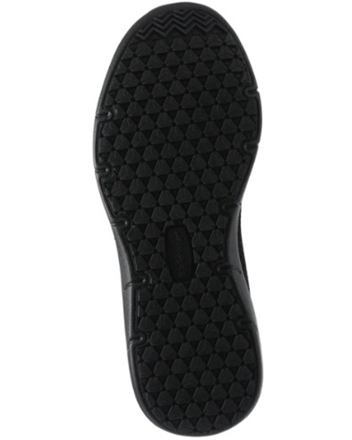 Image #5 - AdTec Men's Light Weight Work Shoes - Round Toe, Black, hi-res