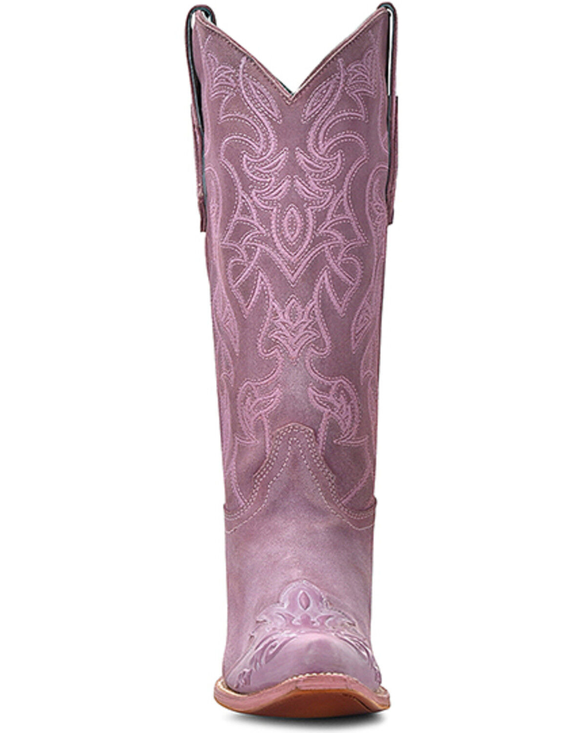 Image #4 - Corral Women's Embroidered Western Boots - Snip Toe, Pink, hi-res