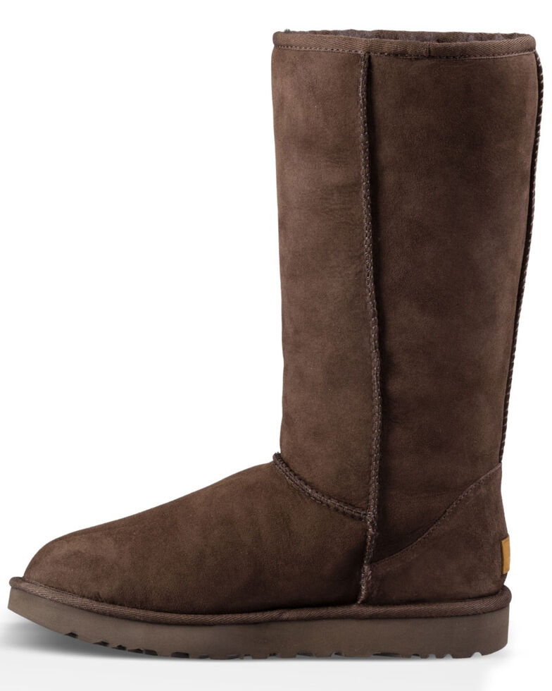 UGG Women's Classic Tall Boots, Chocolate, hi-res