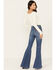 Image #3 - Wrangler Retro Women's Medium Wash High Rise Flare Jeans, , hi-res