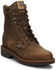 Justin Men's J-Max 8" Blueprint Lace-Up EH Work Boots - Soft Toe, Tan, hi-res