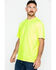 Image #3 - Hawx Men's Short Sleeve Color-Enhanced Cooling Work Tee, Yellow, hi-res