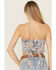 Image #4 - Originality Women's Patchwork Bandana Print Tube Top, Multi, hi-res