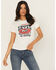 Image #1 - Levi's Women's Horse Short Sleeve Graphic Tee, White, hi-res