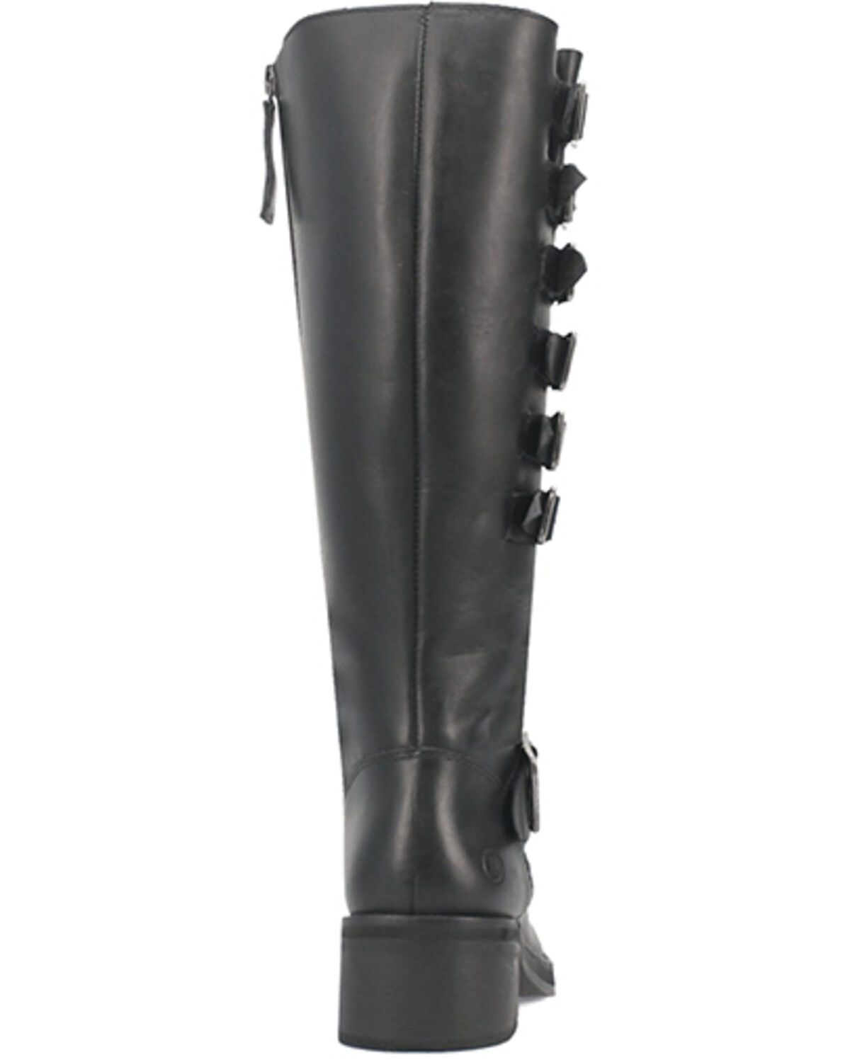 Image #5 - Dingo Women's Wild N Free Motorcycle Boots - Round Toe, Black, hi-res