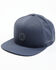 Black Clover Men's Round Logo Patch Cap, Grey, hi-res