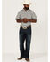 Image #2 - RANK 45&reg; Men's Sponsor Plaid Print Short Sleeve Button-Down Western Shirt, Multi, hi-res