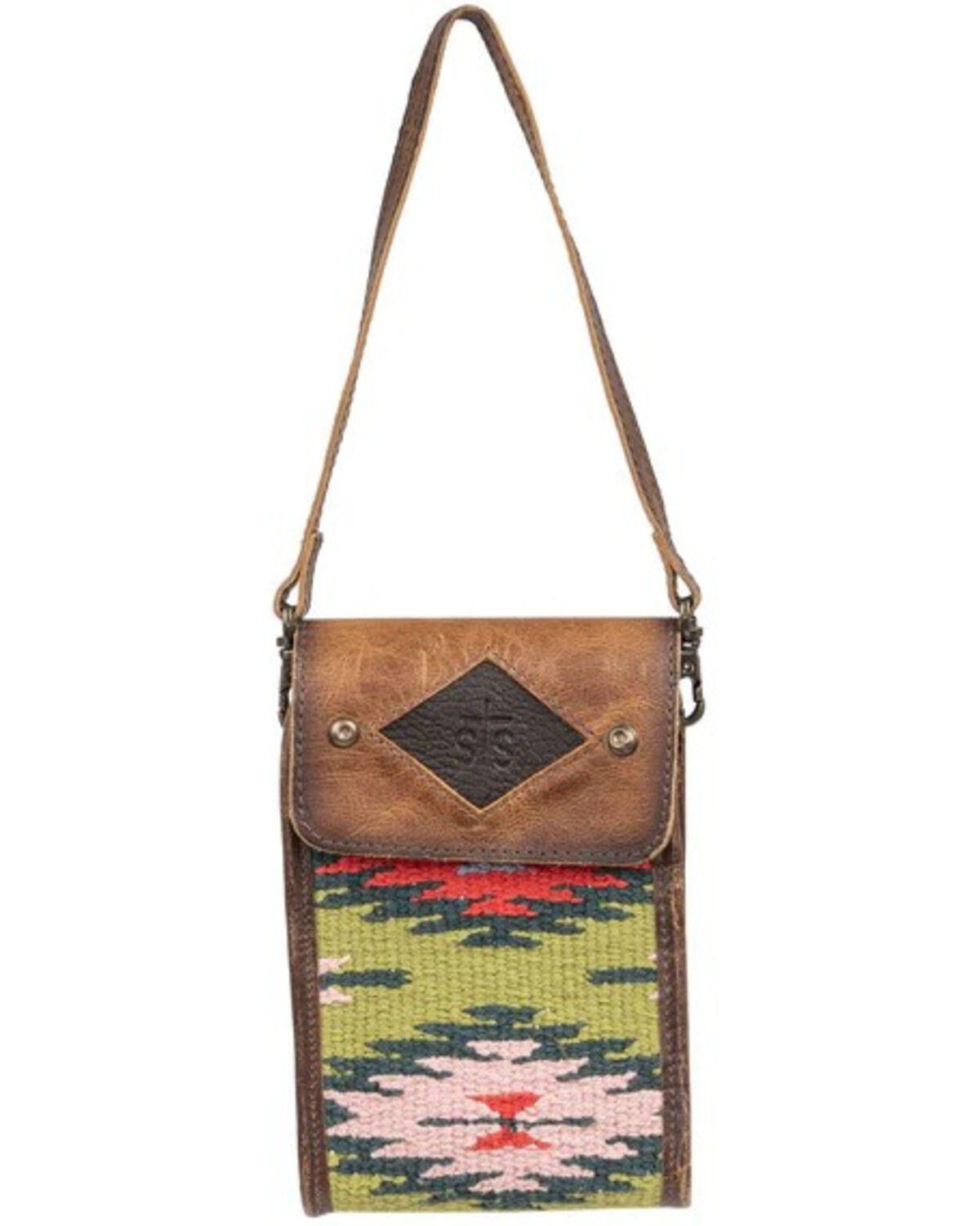 Image #1 - STS Ranchwear By Carroll Women's Baja Dreams Cellphone Pouch, Rust Copper, hi-res