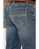 Image #2 - Rock & Roll Denim Men's Double Barrel Reflex Stretch Relaxed Straight Jeans , Blue, hi-res