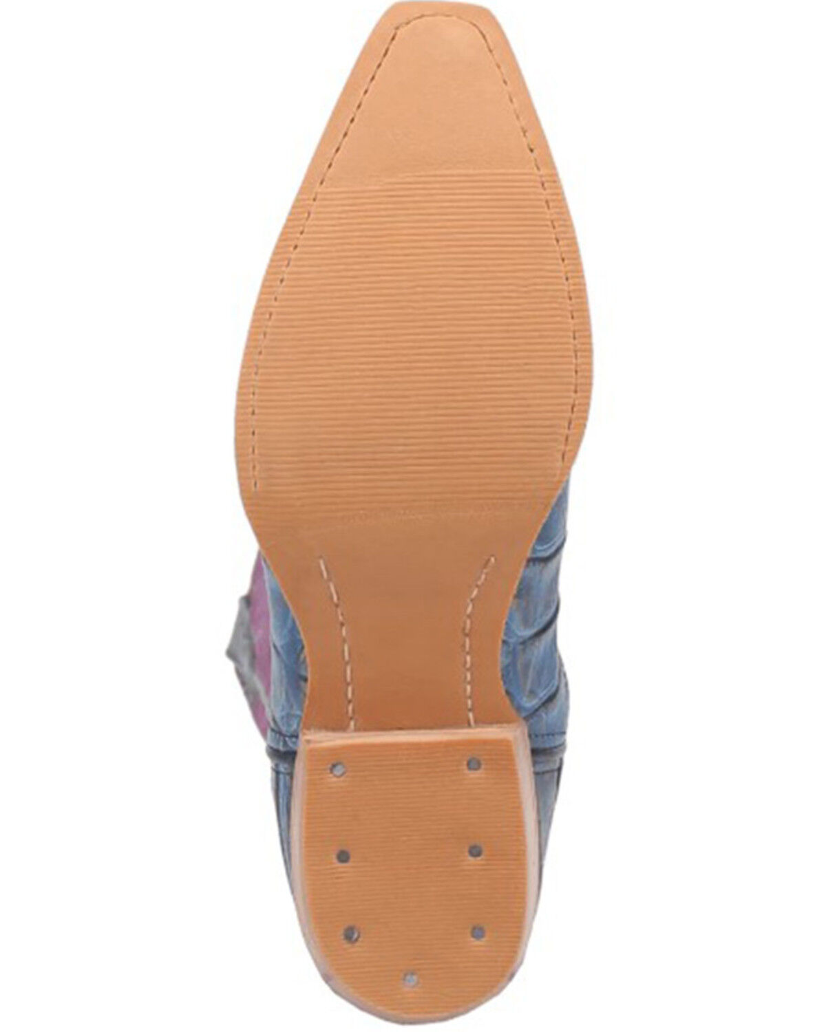 Image #7 - Dingo Women's Caterina Western Boots - Snip Toe, Purple, hi-res