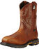 Image #2 - Ariat Men's WorkHog® H2O CSA Work Boots - Composite Toe, Copper, hi-res
