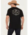 Image #4 - Hooey Men's Mountains Short Sleeve Graphic T-Shirt, Black, hi-res
