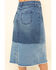 Billy T Women's Colorblock Denim Skirt, Blue, hi-res