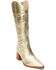 Image #1 - Matisse Women's Addison Tall Boots - Round Toe, Gold, hi-res