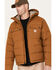Image #2 - Carhartt Men's Rain Defender®  Loose Fit Midweight Insulated Jacket, Brown, hi-res