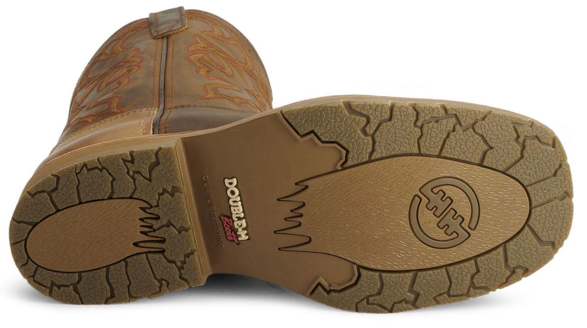 Product Name Double H Men's Ice Roper Western Work Boots Steel Toe