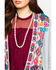 Johnny Was Women's French Terry Cardigan, Heather Grey, hi-res