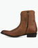 Image #3 - Frye Men's Austin Inside Zip Casual Boots - Round Toe, Tan, hi-res