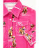 Image #2 - Cowgirl Hardware Infant Girls' Cowgirl Print Long Sleeve Snap Onesie, Pink, hi-res