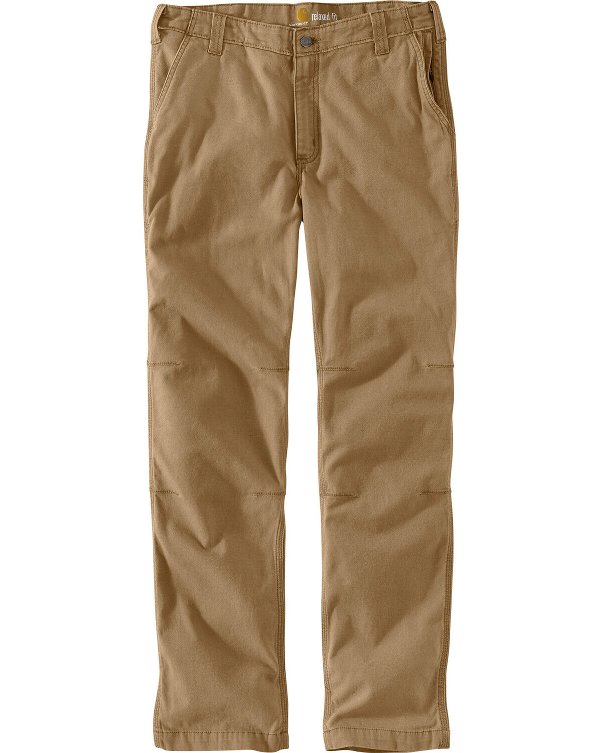 Image #2 - Carhartt Men's Rugged Flex Rigby Straight-Fit Straight Pants, Beige/khaki, hi-res