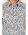 Image #3 - Cody James Men's Boise Paisley Print Short Sleeve Button-Down Stretch Western Shirt, Blue, hi-res