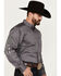 Image #3 - Ariat Men's Team Logo Twill Long Sleeve Button-Down Western Shirt - Tall, Dark Grey, hi-res