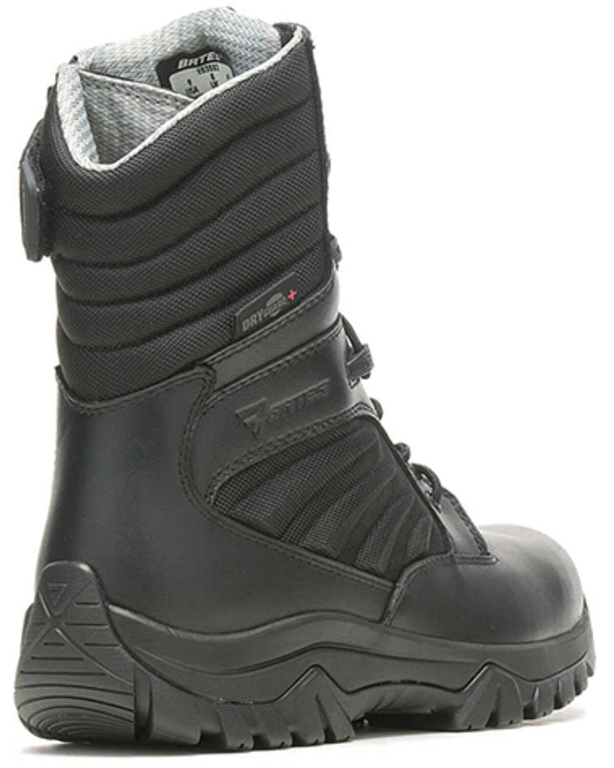 Image #4 - Bates Men's GX X2 Tall Side Zip DryGuard+™ Work Boots - Soft Toe, Black, hi-res