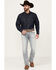 Image #1 - RANK 45&reg; Men's Ringo Wash Ambush Slim Straight Performance Stretch Denim Jeans, Blue, hi-res