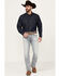 Image #1 - RANK 45® Men's Light Wash Ringo Slim Straight Performance Stretch Denim Jeans , Blue, hi-res