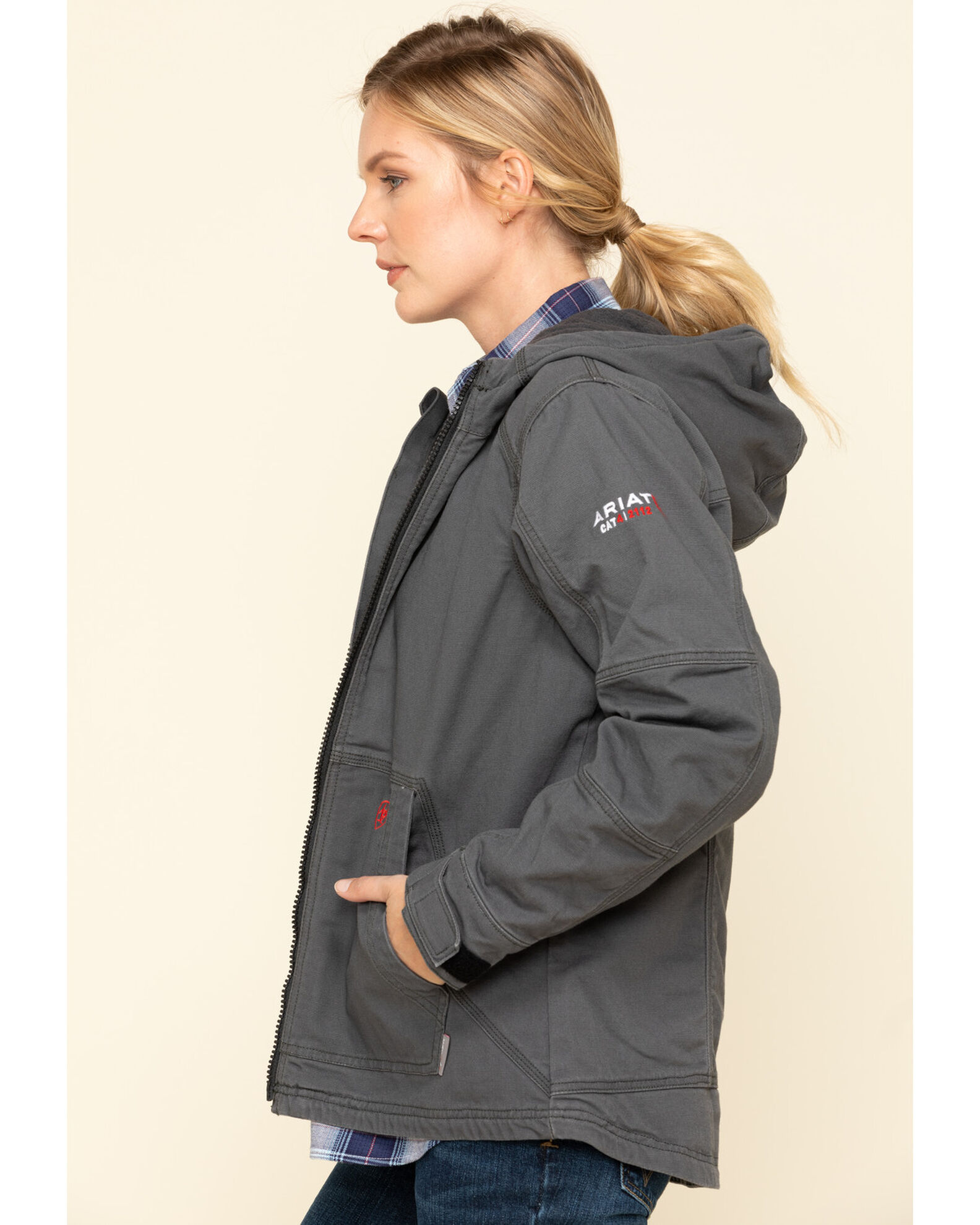 Ariat fr canvas stretch jacket store