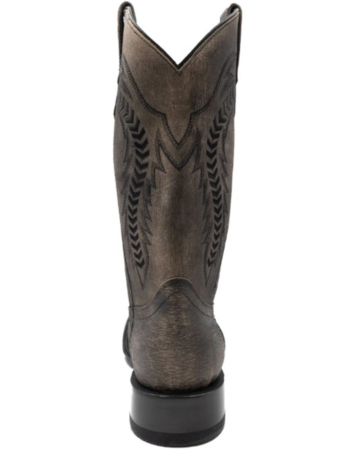 Image #5 - Ferrini Men's Ashton Tall Western Boots - Broad Square Toe, Brown, hi-res