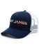 Cody James Men's Stars & Stripes Logo Mesh-Back Ball Cap , Navy, hi-res