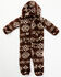 Image #1 - Roper Infant Boys' Southwestern Print Hooded Coveralls, , hi-res