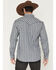 Image #4 - Moonshine Spirit&reg; Men's Pay Day Plaid Print Long Sleeve Snap Western Shirt, Navy, hi-res