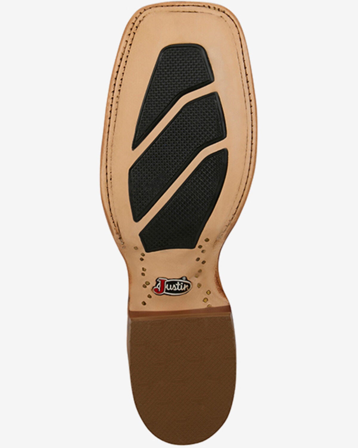 Image #6 - Justin Men's CPX Pocatello Performance Western Boots - Broad Square Toe, Tan, hi-res