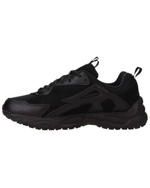 Image #2 - Fila Men's Memory Lateshift Slip Resistant Waterproof Work Shoes - Soft Toe , Black, hi-res