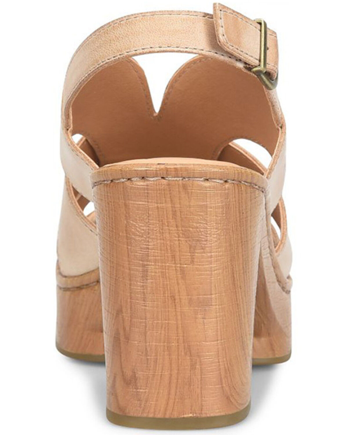 Image #5 - Born Women's Nassau Platform Sandals, Natural, hi-res