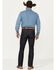 Image #3 - Justin Men's Classic Unwashed Slim Straight Stretch Denim Jeans, Dark Wash, hi-res