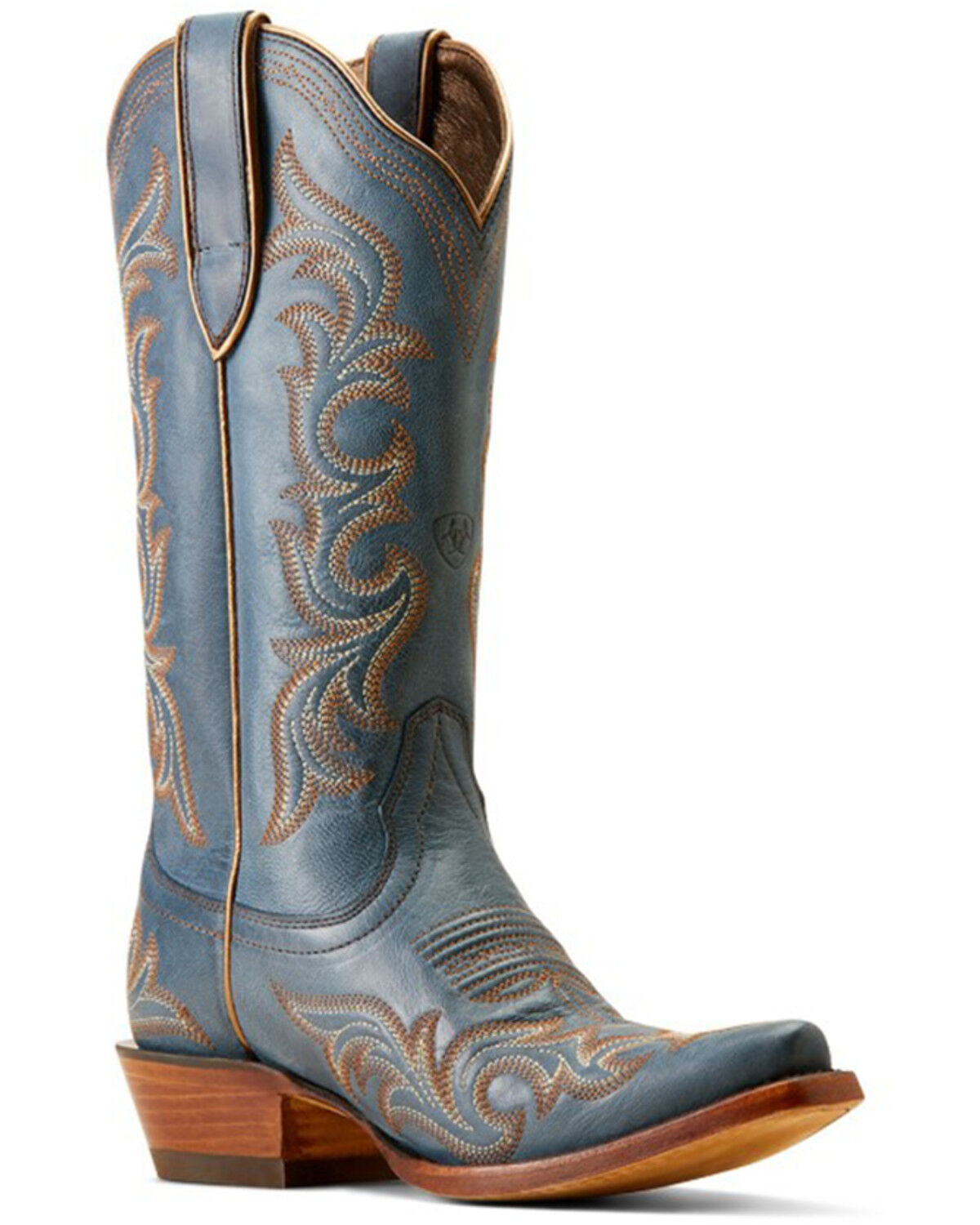 Image #1 - Ariat Women's Hazen Western Boots - Snip Toe, Blue, hi-res