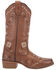 Image #2 - Dingo Women's Mesa Southwestern Embroidered Leather Western Boot - Square Toe, Tan, hi-res