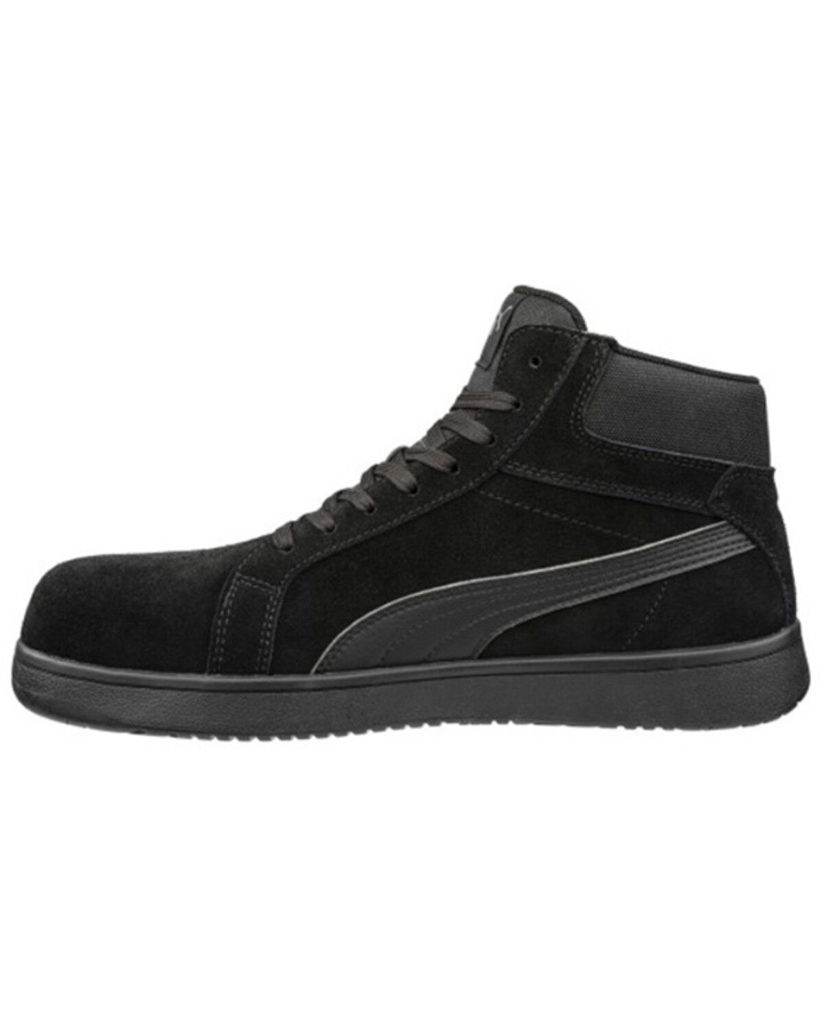 Image #2 - Puma Safety Men's Iconic Suede Work Shoes - Composite Toe, Black, hi-res