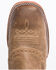 Cody James Men's Tan Roughout Western Boots - Wide Square Toe, Tan, hi-res