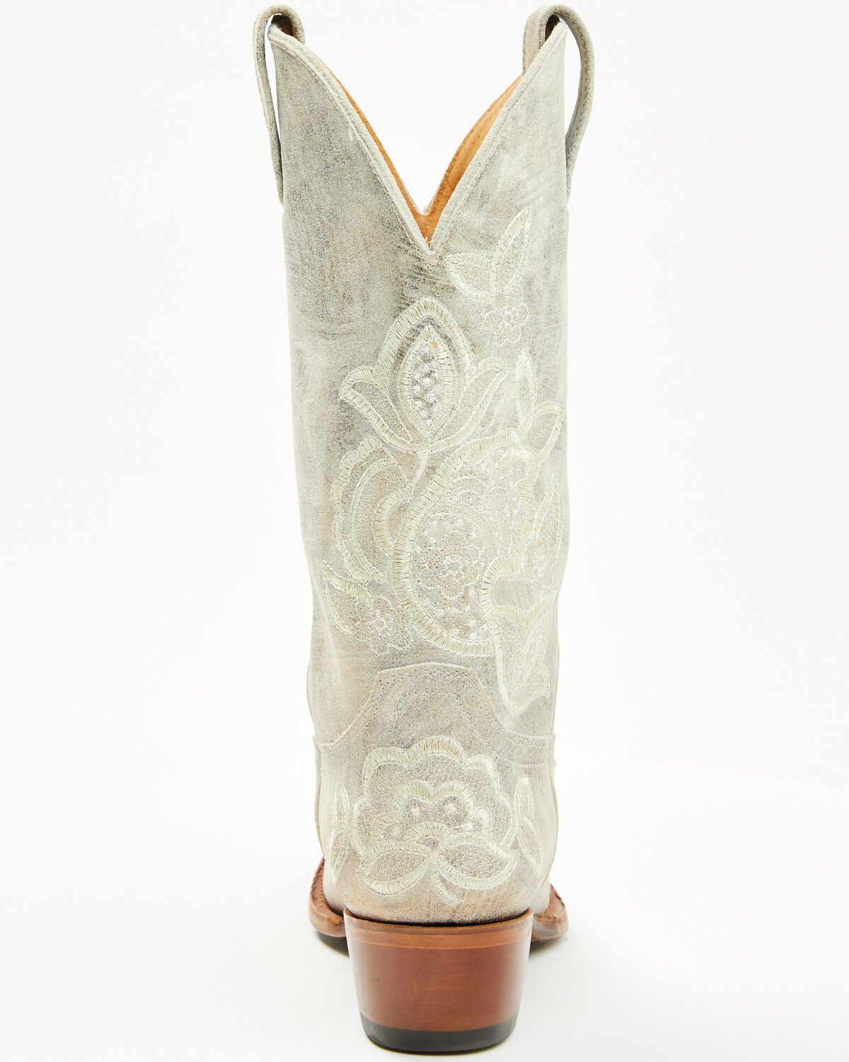 Image #5 - Shyanne Women's Sienna Metalico Western Boots - Snip Toe, Grey, hi-res
